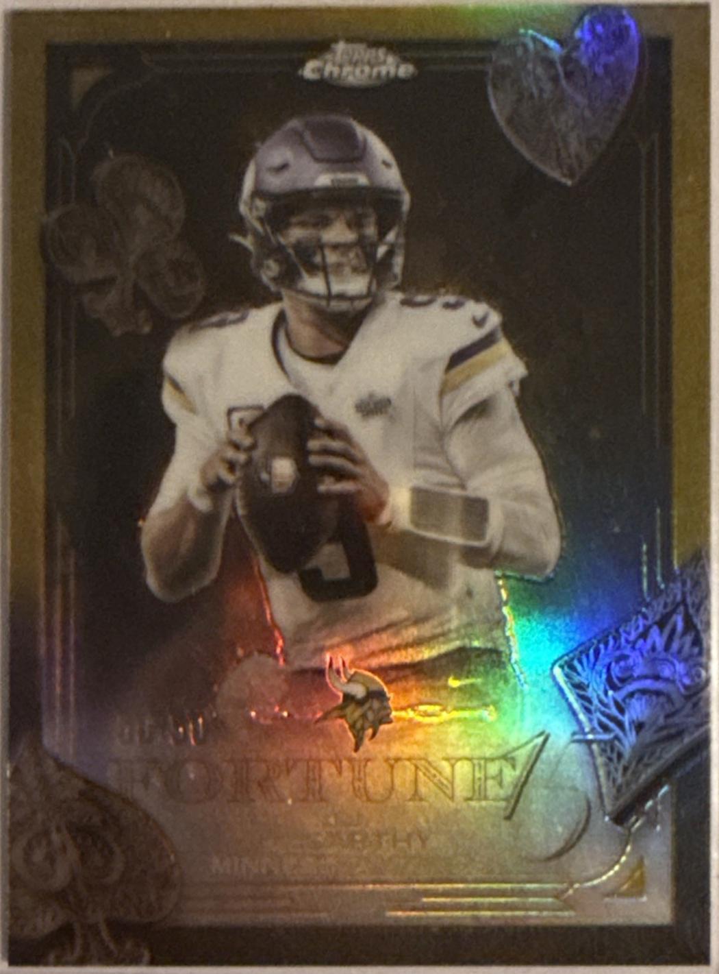 J.J. McCarthy [Gold Refractor] #F15-18