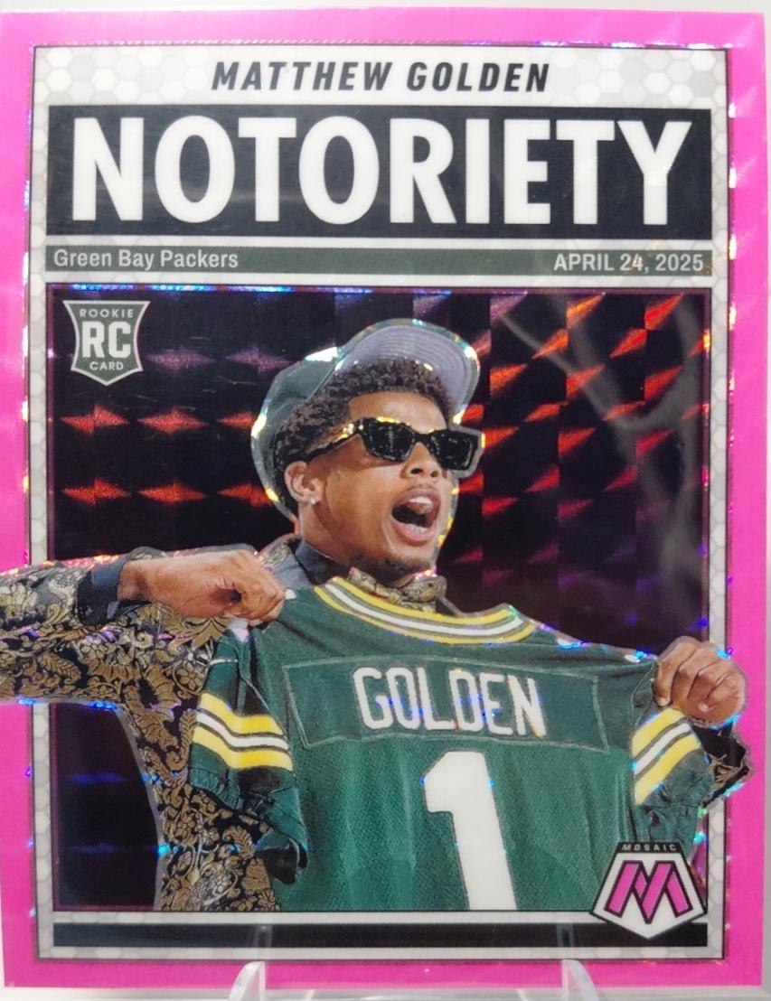 Matthew Golden [Mosaic Pink Fluorescent] #21 Prices | 2025 Panini