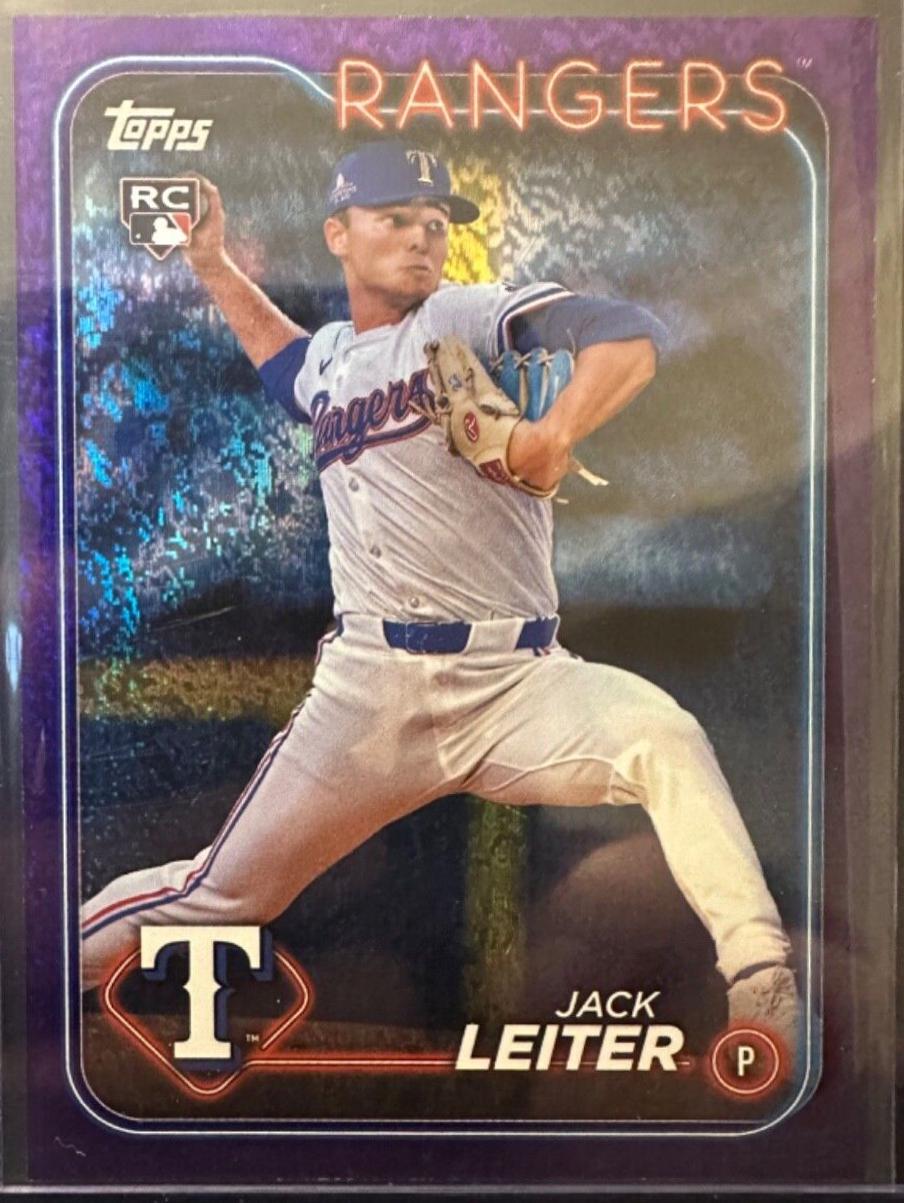 Jack Leiter [Purple Foilboard] #US156