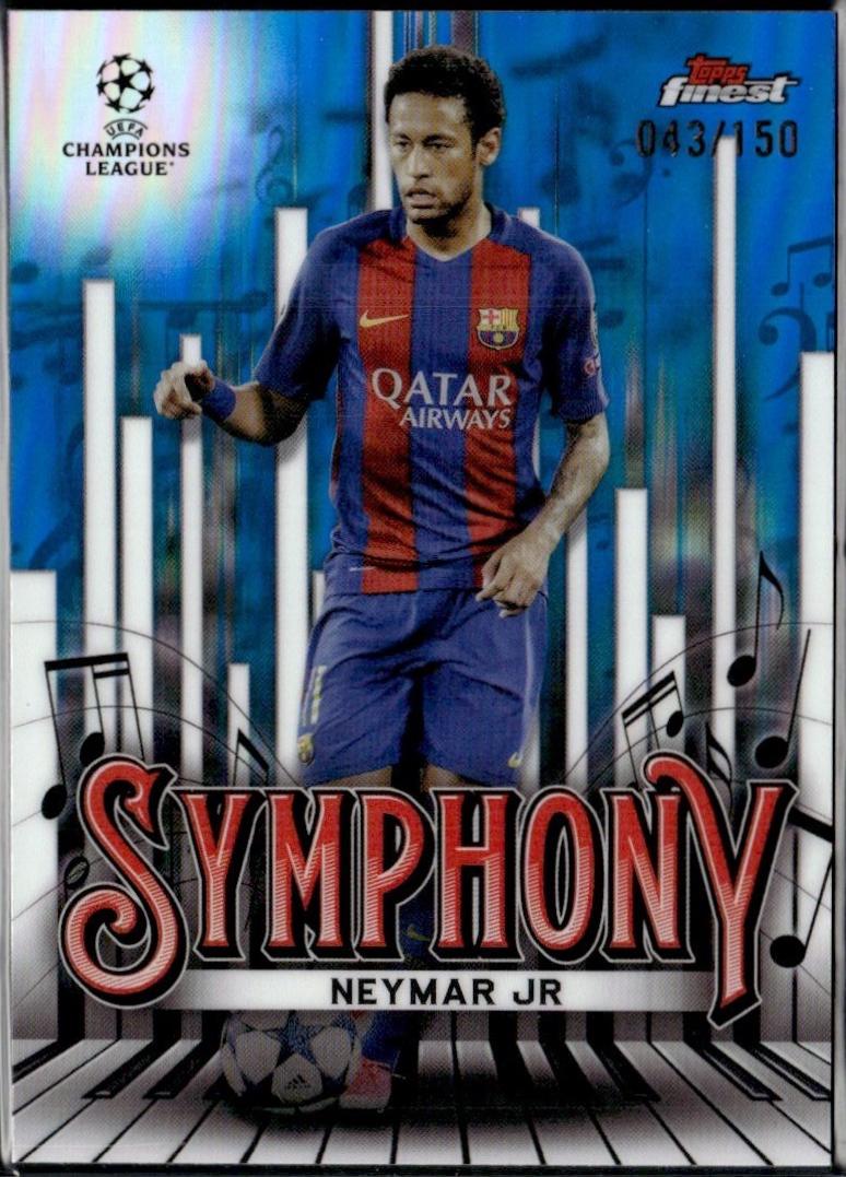 Neymar Jr [Blue Refractor] #SY-16 Prices | 2024 Topps Finest UEFA 