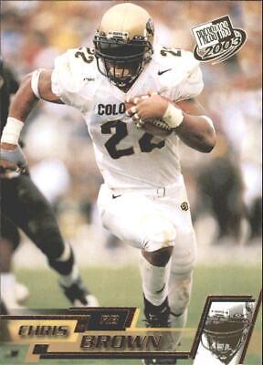 Chris Brown #G12 2003 Press Pass Football