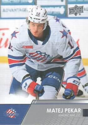Matej Pekar #86 2021 Upper Deck Ahl Hockey