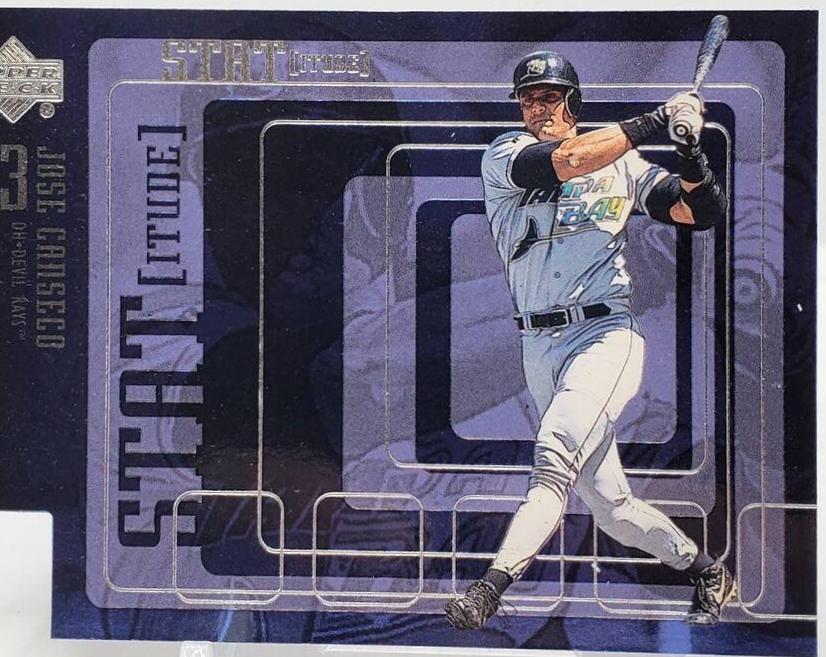 Jose Canseco #S20 Baseball Cards 2000 Upper Deck Statitude