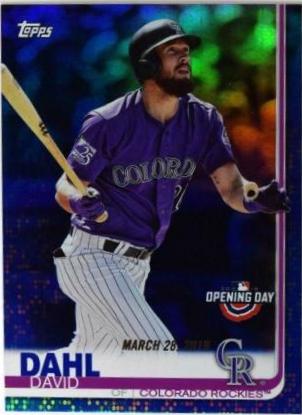 David Dahl [Blue Foil] #29