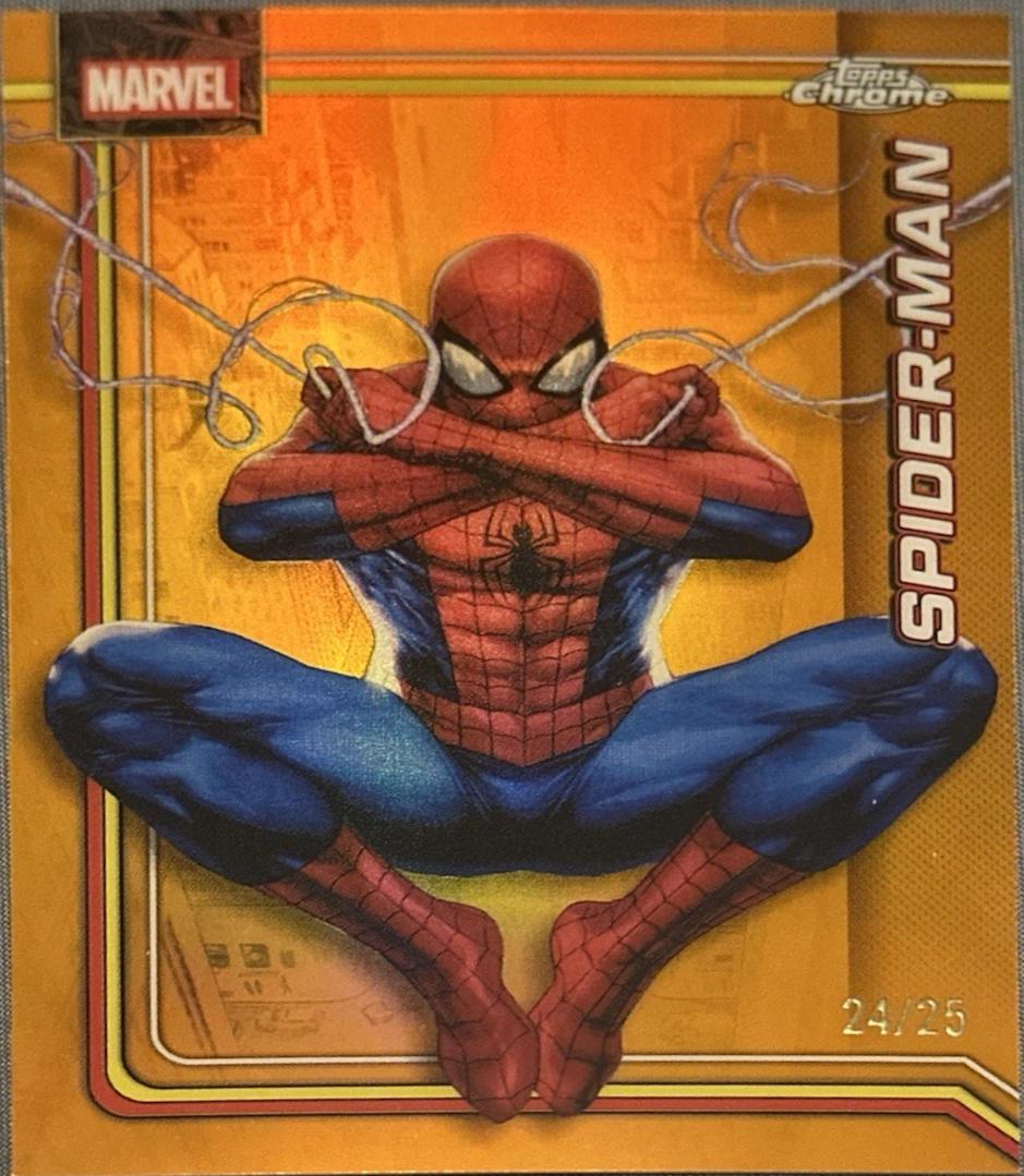 Spider-Man Orange Refractor