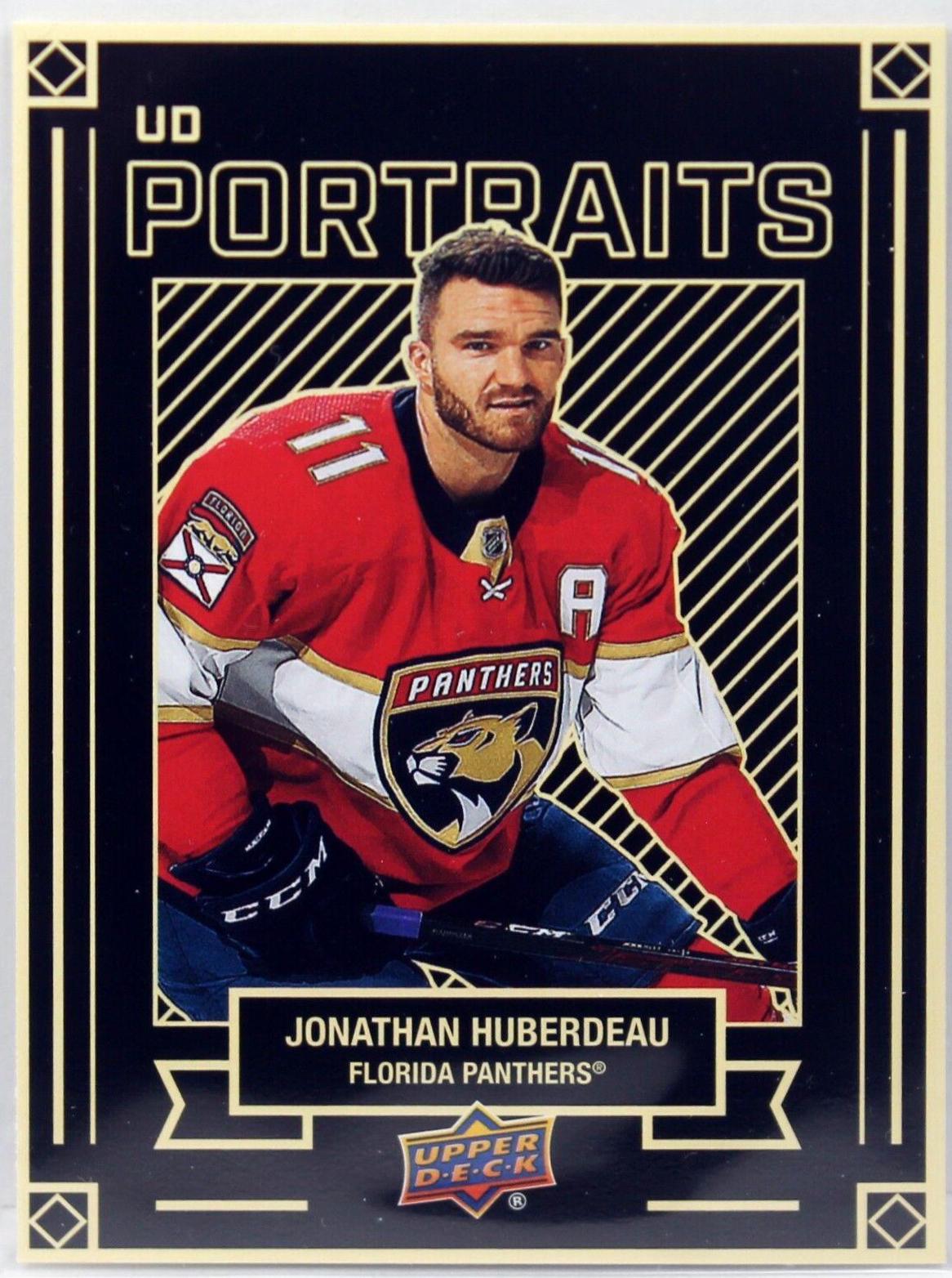 Jonathan Huberdeau #P-11 Hockey Cards 2022 Upper Deck UD Portraits