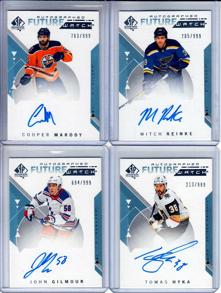 Cooper Marody #216 2018-19 SP Authentic Hockey