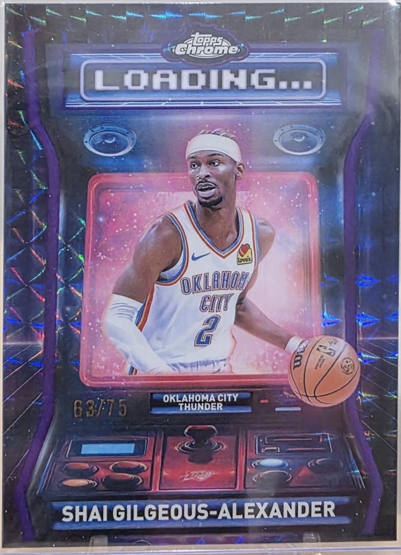 Shai Gilgeous-Alexander [Refractor Purple] #LD-1