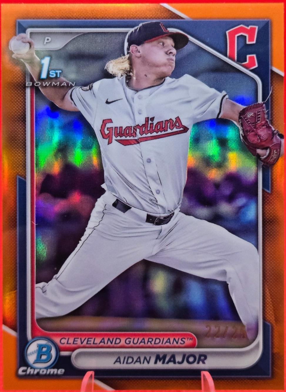 Aidan Major [Orange Refractor] #BDC-196