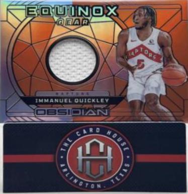 Immanuel Quickley [Orange Flood] #EG-QUI