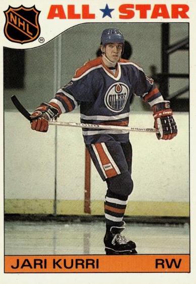 Jari Kurri #3 1985-86 Topps Hockey Stickers