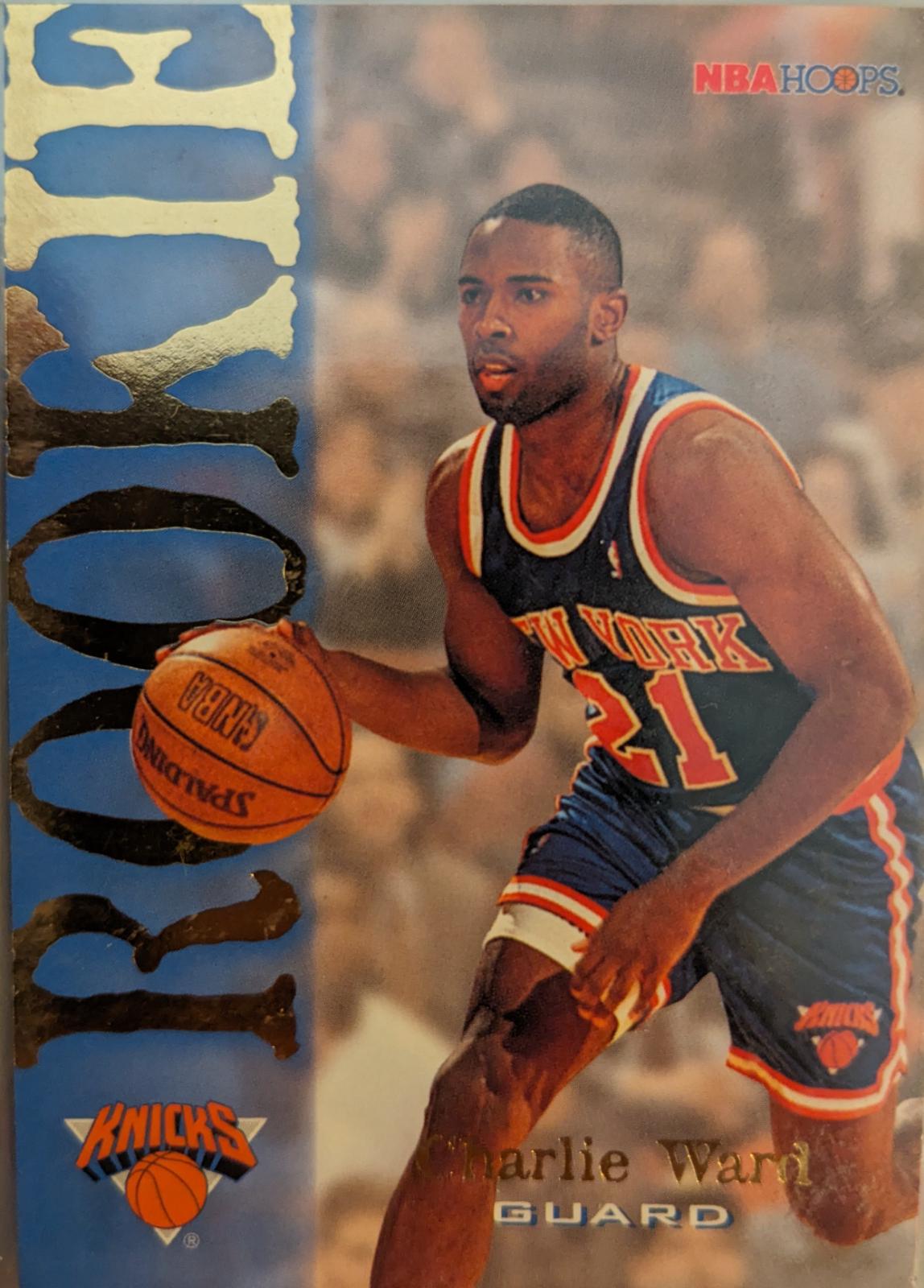 Charlie Ward #353 Basketball Cards 1994 Hoops