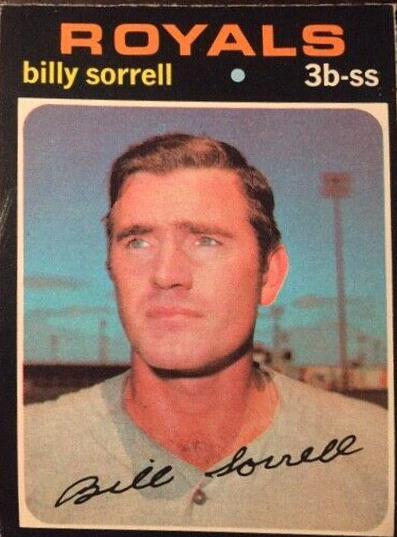 Billy Sorrell #17 Baseball Cards 1971 O Pee Chee