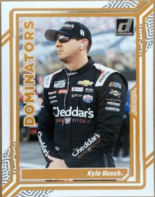 Kyle Busch #6 Racing Cards 2024 Donruss NASCAR Dominators