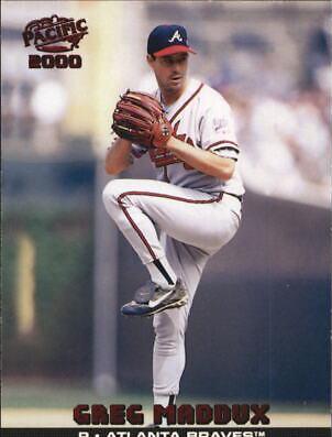 Greg Maddux #42 Baseball Cards 2000 Pacific
