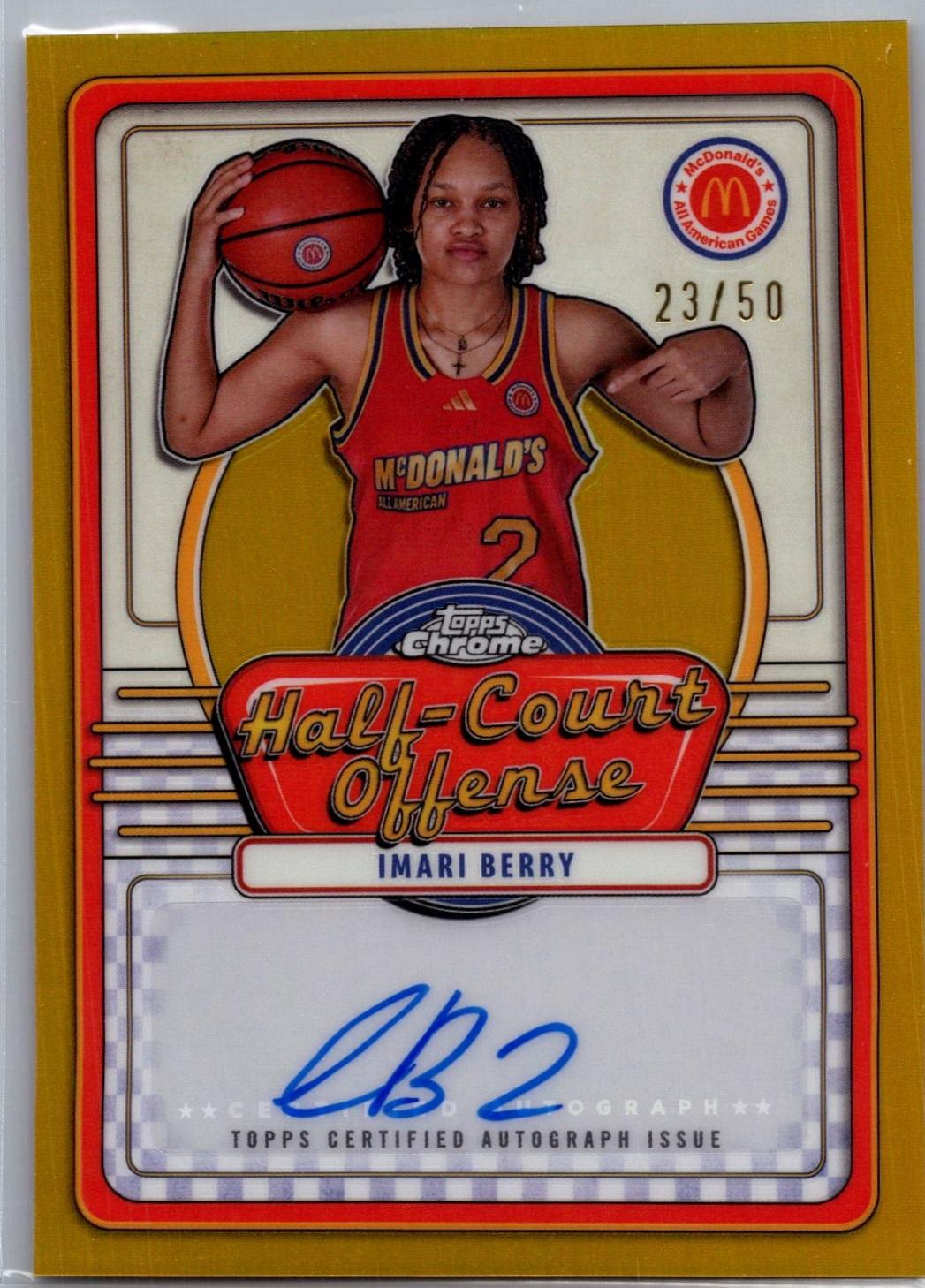 Imari Berry [Gold Refractor] #IML-IMA