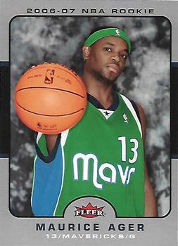 Maurice Ager #221 Basketball Cards 2006 Fleer