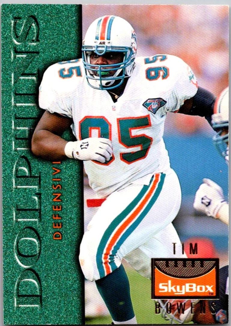 Tim Bowens #68 1995 Skybox Premium Football