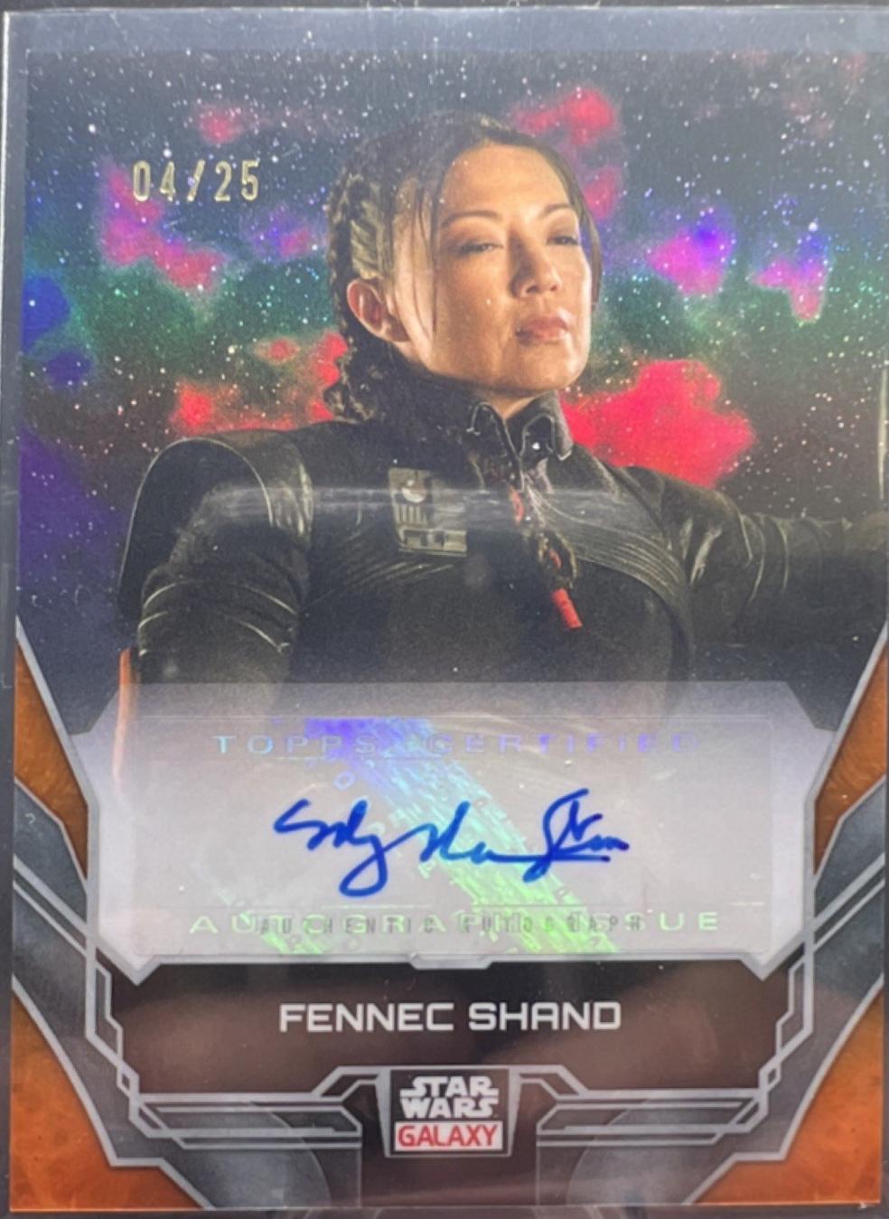 Ming-Na Wen as Fennec Shand [Orange Refractor] #A-MN