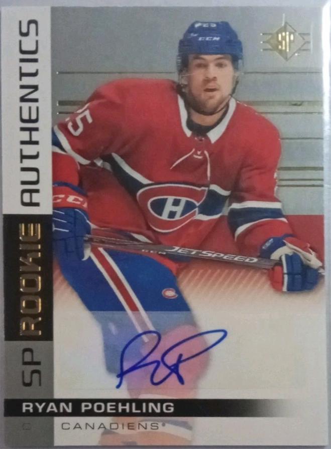Ryan Poehling [Autograph] #125