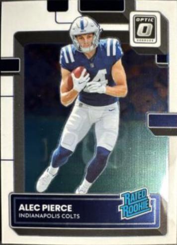 Alec Pierce #221 Football Cards 2022 Panini Donruss Optic