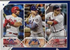 Austin Riley, Kyle Schwarber, Pete Alonso
