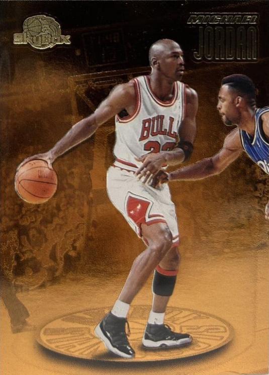 Michael Jordan #SH1 Basketball Cards 1995 Skybox Premium Standouts Hobby