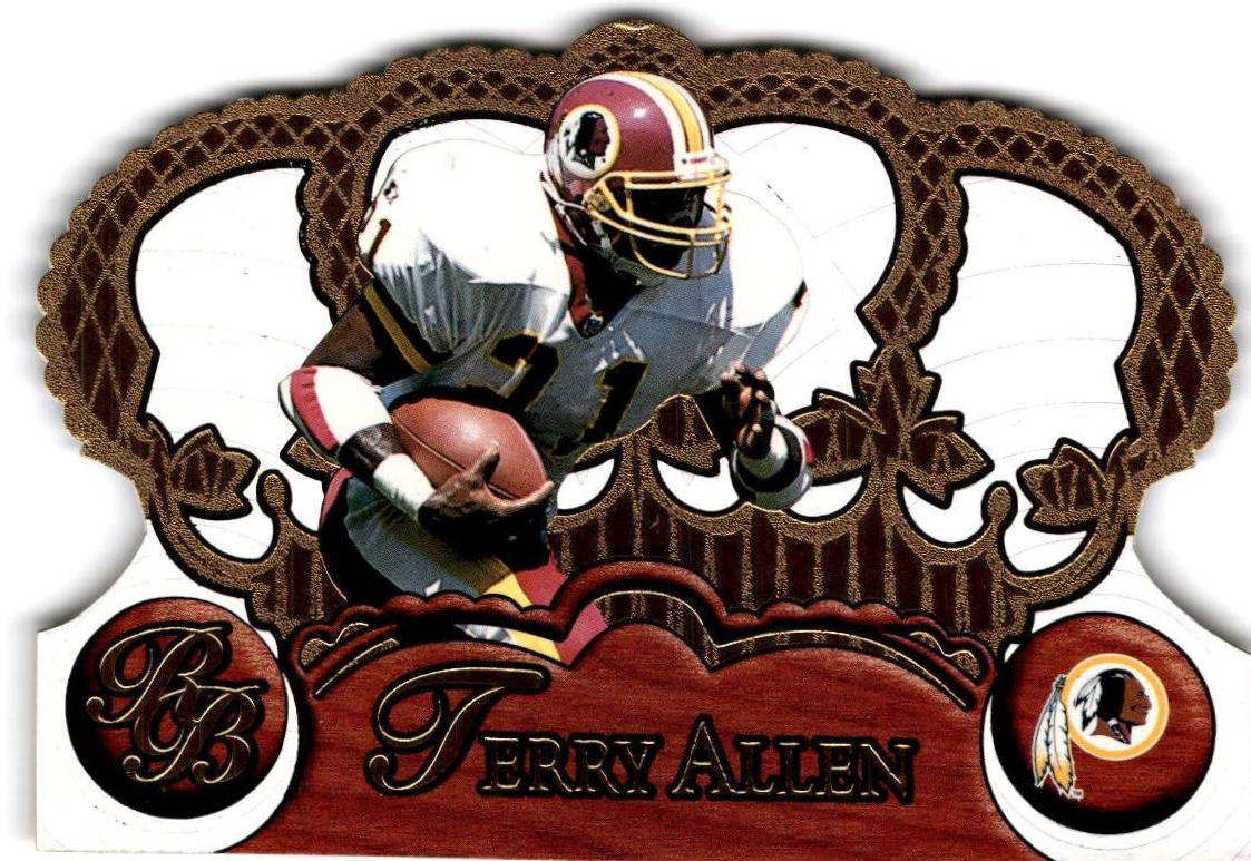 Terry Allen #140 1997 Pacific Crown Royale Football