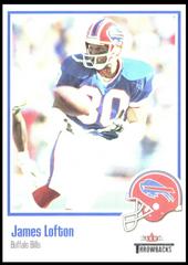 James Lofton #34 Football Cards 2002 Fleer Throwbacks Prices