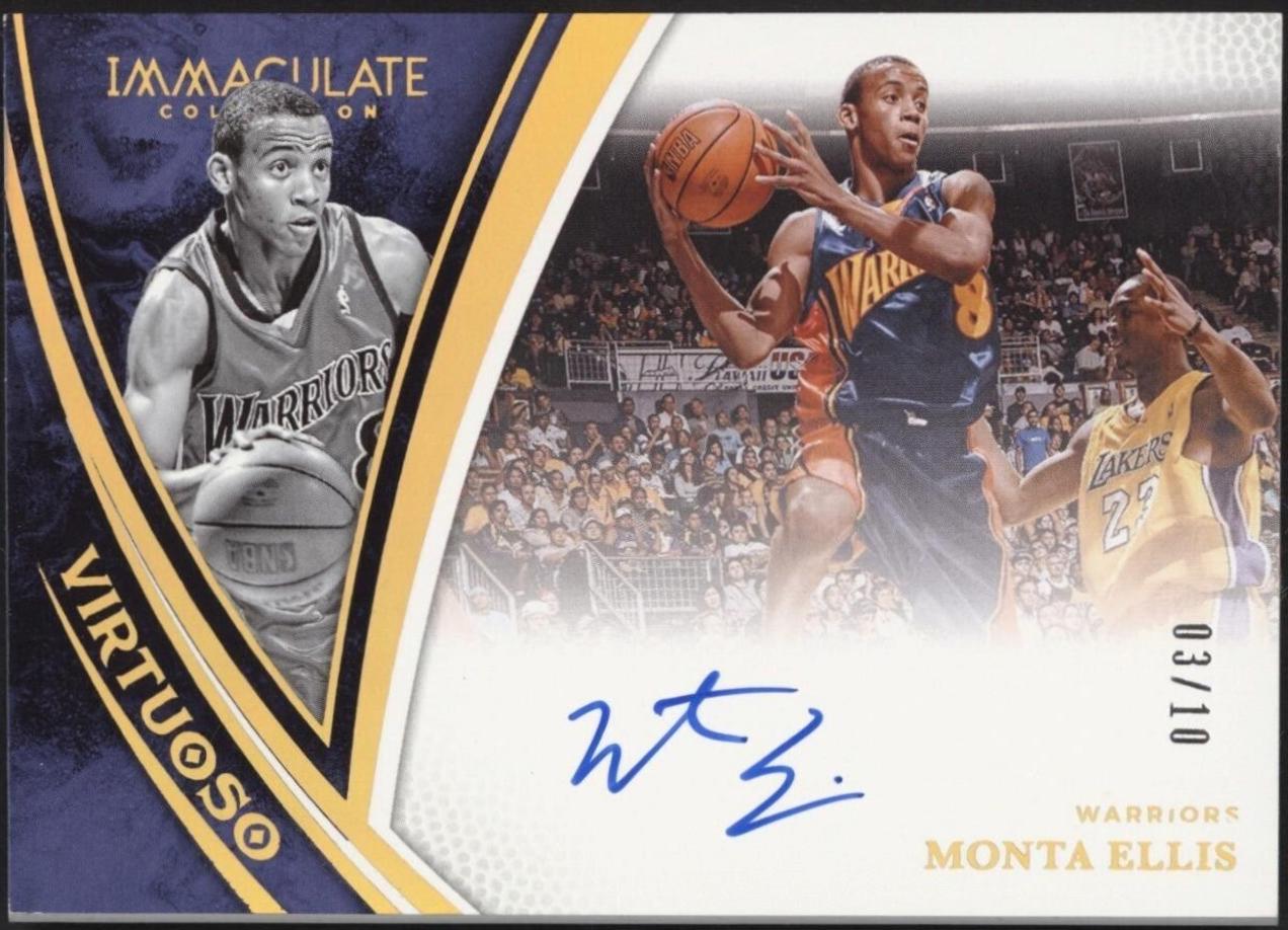 Monta Ellis [Gold] #1 Prices | 2024 Panini Immaculate Virtuoso 
