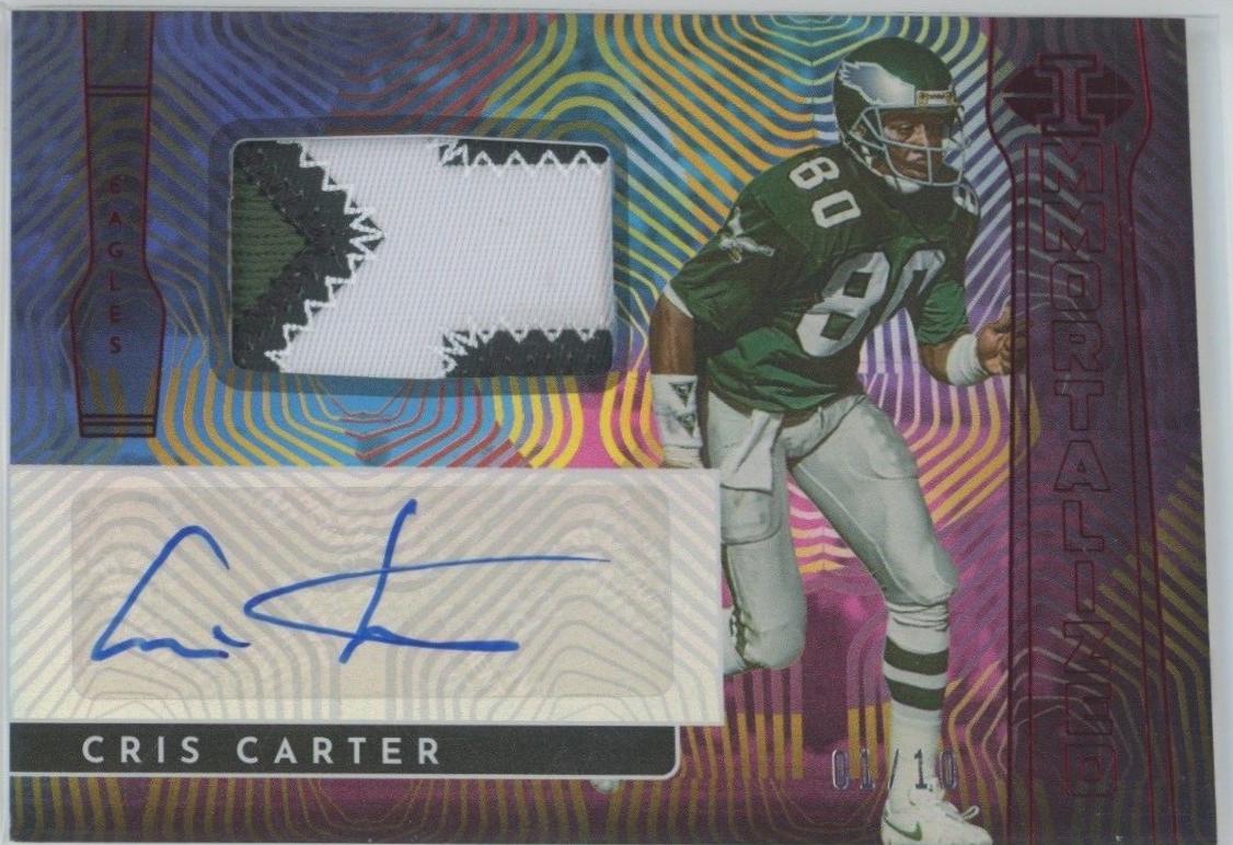 Cris Carter [Red] #IJA-CC