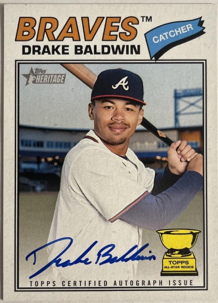 Drake Baldwin #ROA-DBA Prices | 2026 Topps Heritage Real One