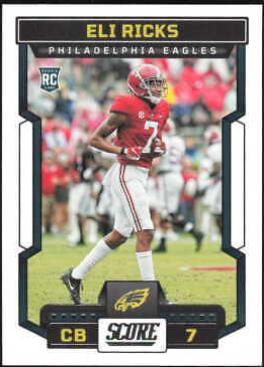 Eli Ricks #390 Football Cards 2023 Panini Score