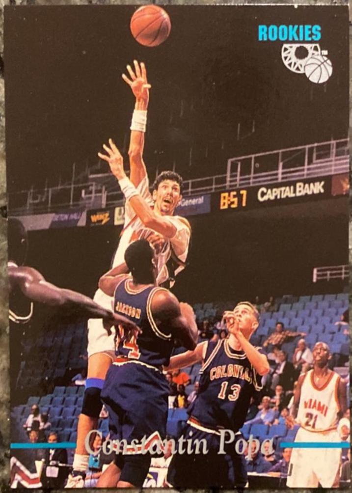 Constantin Popa #49 Basketball Cards 1995 Classic