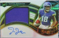 Justin Jefferson [White Prizm] Prices | 2020 Panini Select Rookie