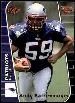 Andy Katzenmoyer #T165 Football Cards 1999 Collector's Edge Triumph