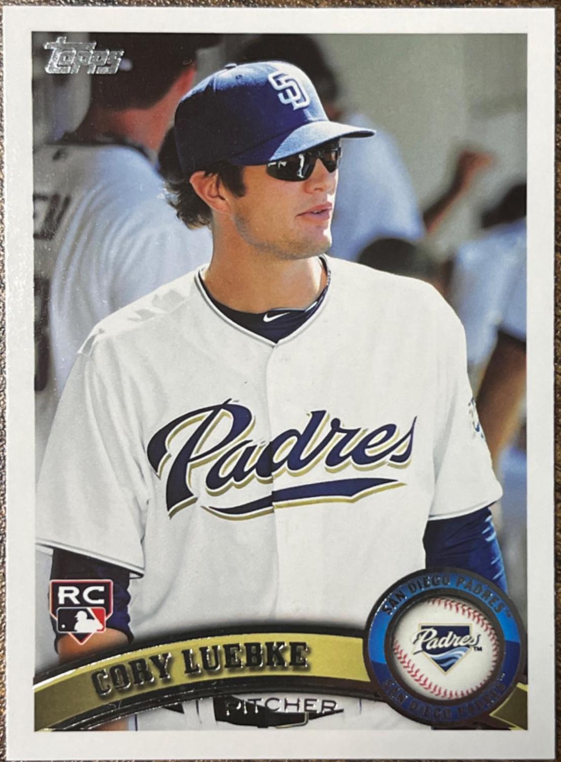 Cory Luebke #193 Baseball Cards 2011 Topps
