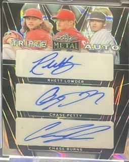 Rhett Lowder / Chase Petty / Chase Burns