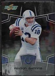 Peyton Manning #127 Football Cards 2008 Panini Score Select