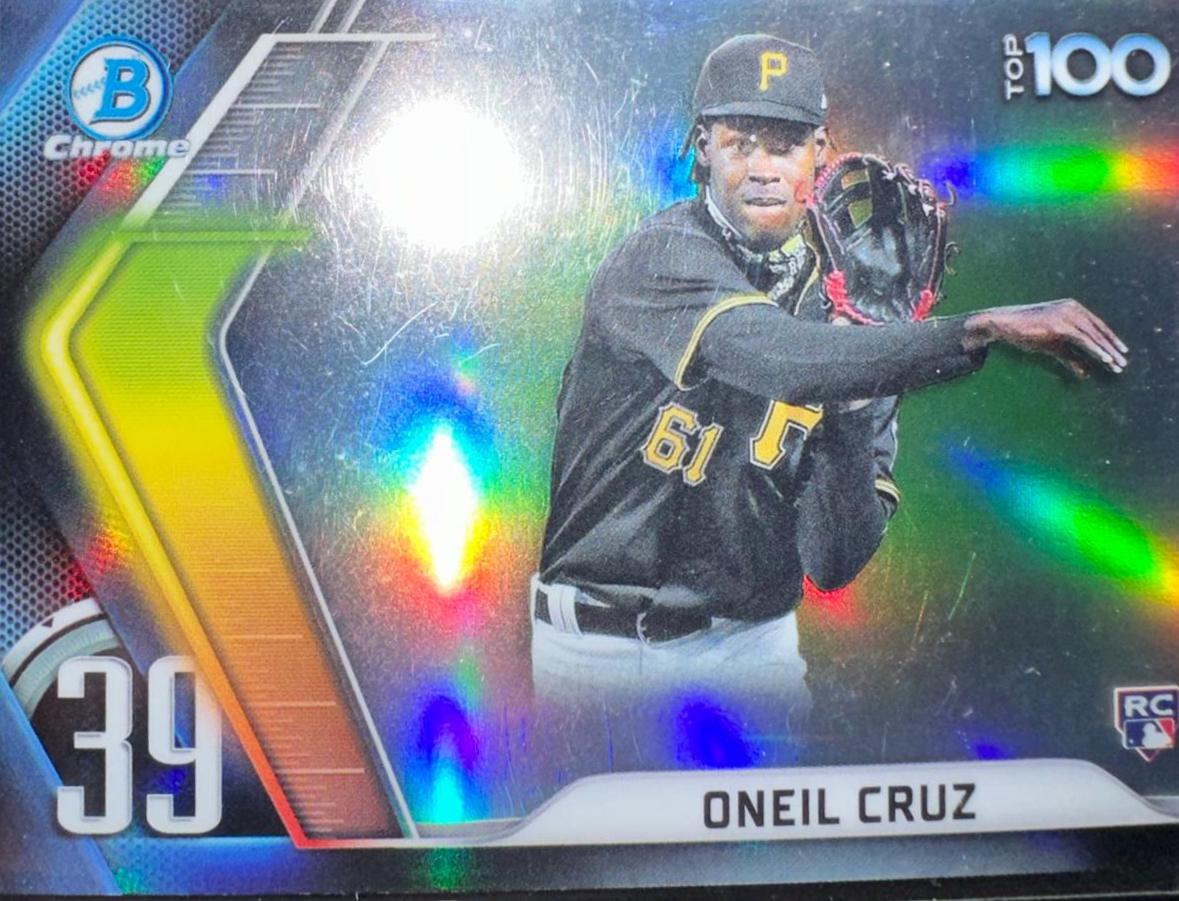 Oneil Cruz #BTP-39 Baseball Cards 2022 Bowman Scouts' Top 100