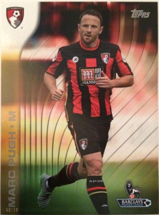 Marc Pugh #3 Soccer Cards 2015 Topps Premier Gold