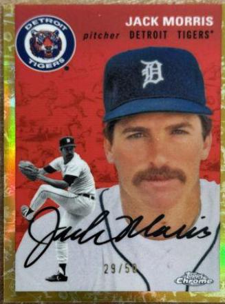 Jack Morris [Cream Gold Refractor] #389