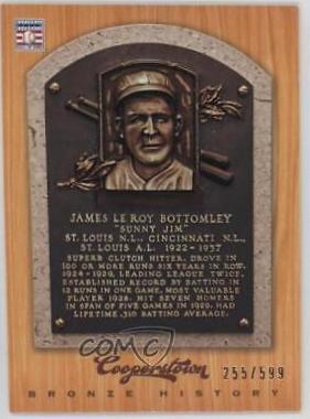 Jim Bottomley #9 Baseball Cards 2012 Panini Cooperstown Bronze History