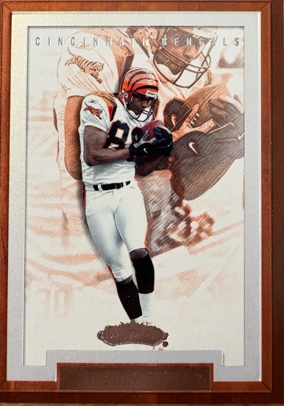 Darnay Scott #65 2002 Fleer Showcase Football