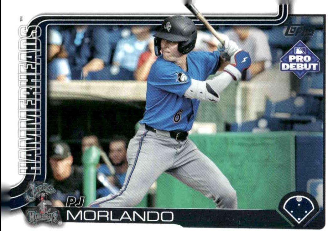 PJ Morlando #PD-163 2025 Topps Pro Debut Baseball
