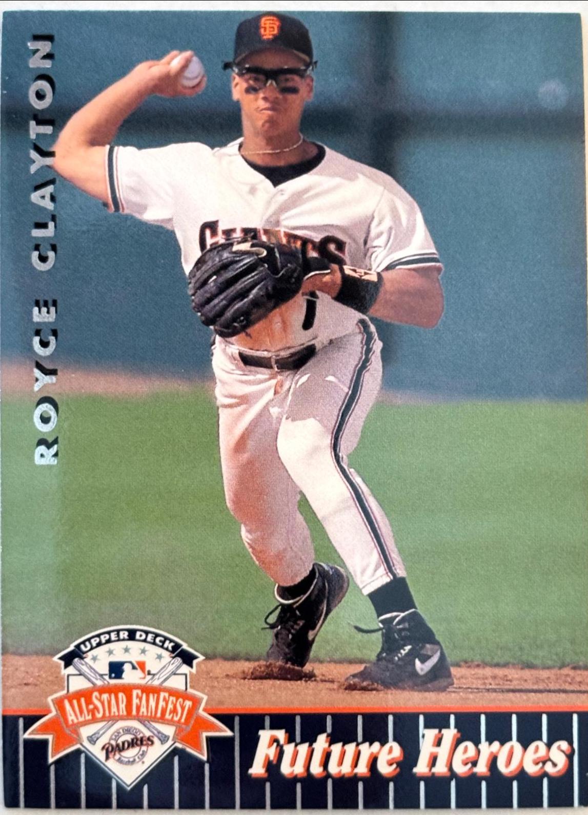 Royce Clayton #5 Baseball Cards 1992 Upper Deck Fanfest All Star Game