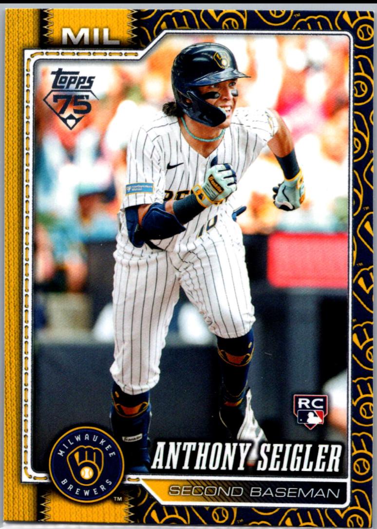 2026 Topps Anthony Seigler [Team Color Border Variation] #286 card