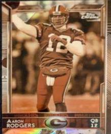 Aaron Rodgers #2 Football Cards 2015 Topps Chrome Mini