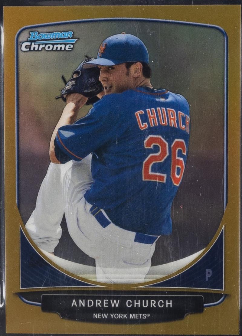 Andrew Church #BDPP38 2013 Bowman Chrome Draft Picks & Prospects Baseball