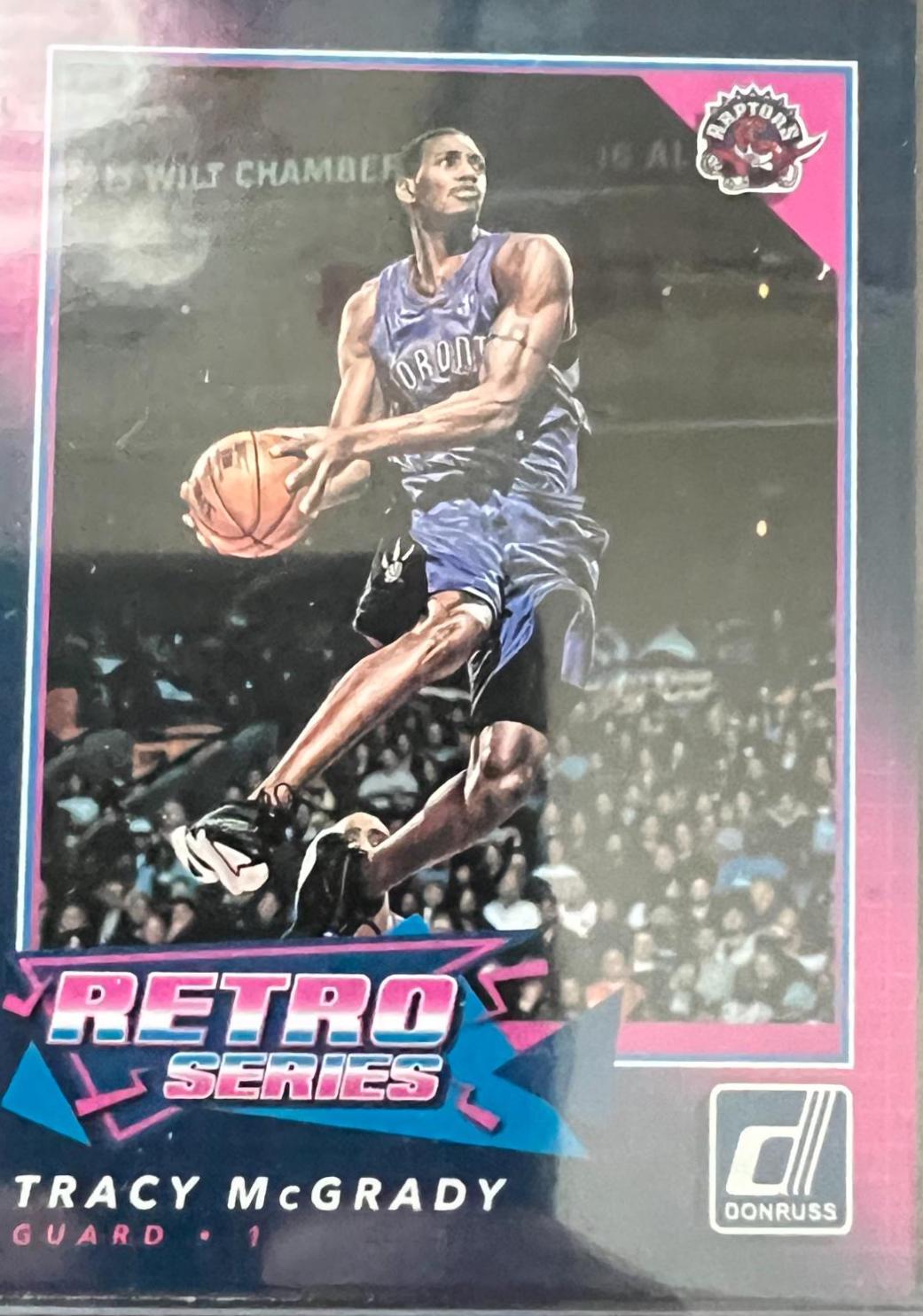 Tracy McGrady #1 Basketball Cards 2017 Panini Donruss Retro Series